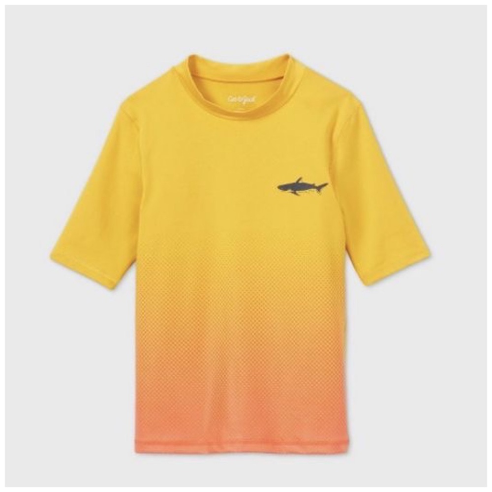 Boy Mustard Swim Rashguard 8/10